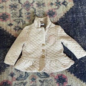 Janie and Jack quilted coat